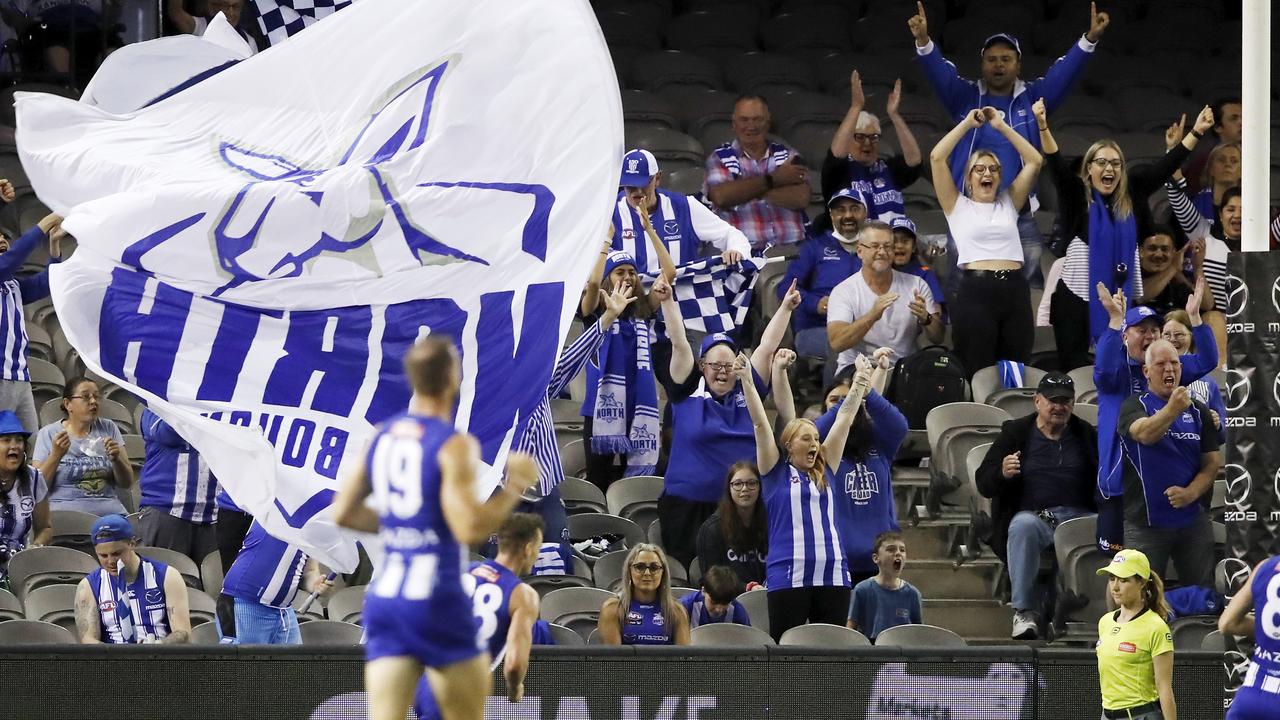 North Melbourne has urged its fans to continue backing new digital ticketing.