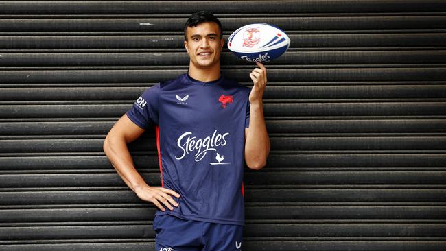 Sydney Roosters players have declared teen sensation Joseph Suaalii is ready to ‘kill it’ on NRL debut should he receive the call-up if star fullback James Tedesco is ruled out through concussion. Picture: Sam Ruttyn