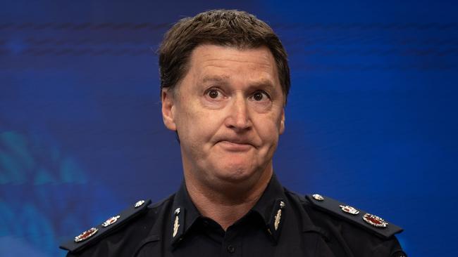 Victoria Police Chief Commissioner Shane Patton. Picture: Jason Edwards