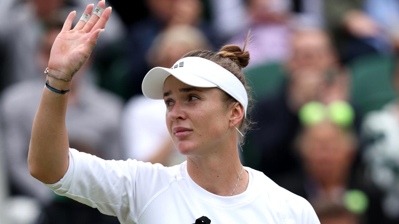 Elina Svitolina at Wimbledon this year. (Photo by Clive Brunskill/Getty Images)