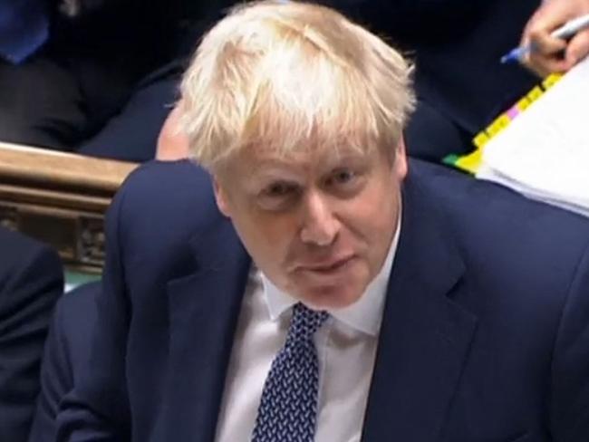 Boris Johnson is under pressure to keep his job. Picture: AFP