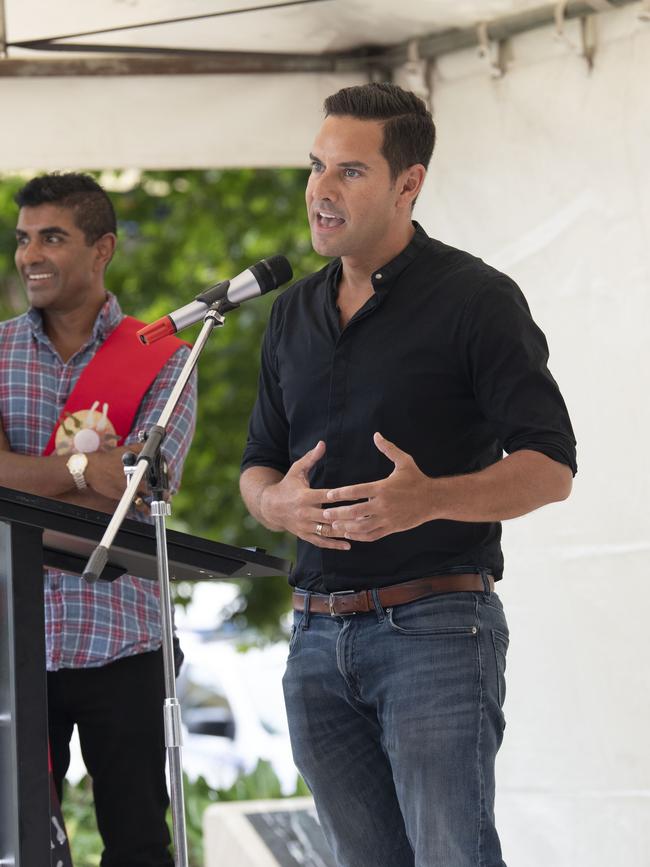 Alex Greenwich called Mr Latham “disgusting” over his stance on LGBTQIA+ issues. Picture: NCA NewsWire / Simon Bullard.