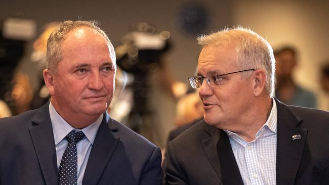 ELECTION TEAM 2022LIBERAL BUS TOUR 27/4/2022Prime Minister Scott Morrison with deputy prime minister Barnaby Joyce in the Seat of Capricornia Rockhampton, QLD both give a speeches. The Hon Michelle Landry MP has held CAPRICORNIA since 2013. ATTENDING:The Hon Scott Morrison MP, Prime MinisterThe Hon Barnaby Joyce MP, Deputy Prime Minister and Minister for Infrastructure, Transport and Regional DevelopmentThe Hon Michelle Landry MP, Assistant Minister for Children and Families; Assistant Minister for Regional TourismMr Phil Henry, President, Capricornia Chamber of CommerceProfessor Nick Klomp, Vice-Chancellor and President, CQ UniversityMr Grant Cassidy,  Managing Director, Cassidy Hospitality Group; Director, Gladstone Ports Corporation; Vice Chairman, Beef Australia