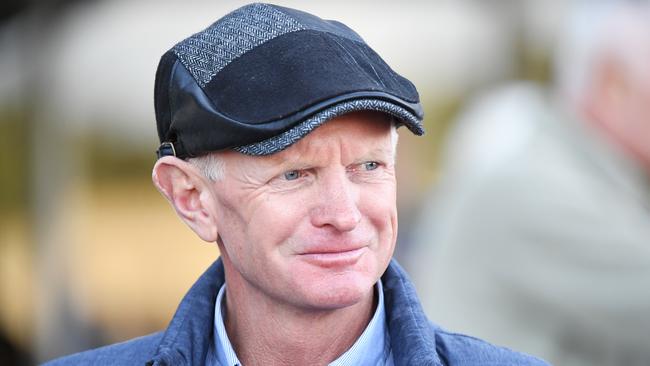 Trainer Phillip Stokes will give the smart sprinter Terbium a chance to redeem himself for his last start disappointment at Flemington on Saturday. Photo: AAP Image/James Ross.