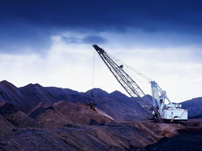 Operations at the Caval Ridge coking coal mine in Queensland, owned by the BHP Mitsubishi Alliance (BMA). Picture supplied by BHP