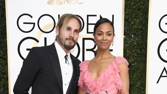 Actress Zoe Saldana and Marco Perego have welcomed a third baby boy.