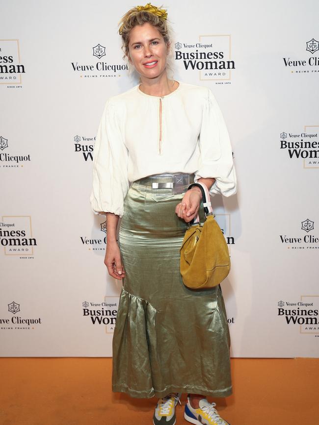 Clarke at the Veuve Clicquot Business Woman Award on July 2. Picture: Brendon Thorne