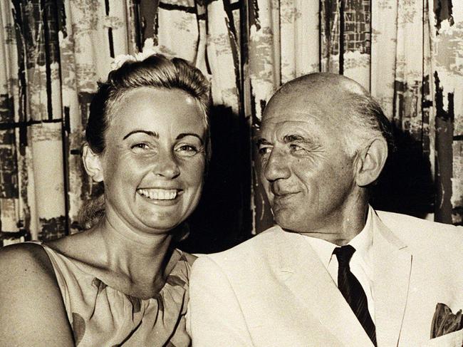 Lady Sonia McMahon with Sir William McMahon, 1966.