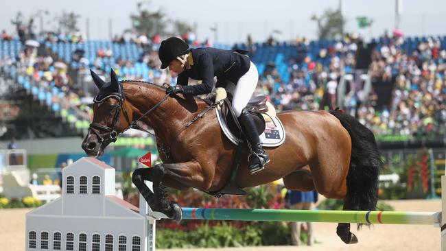 Australian Olympian Edwina Tops-Alexander rides Lintea Tequila at the Rio 2016 Olympic Games. Picture: Getty Images