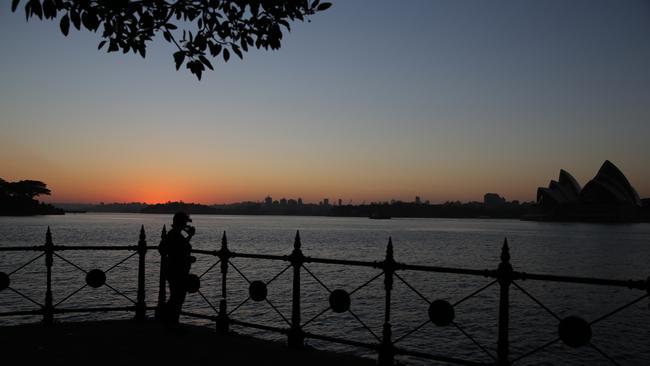 The city will sizzle in 37C heat. Picture: John Grainger