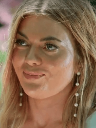 Since her tumultuous relationship with TV husband Ryan Donnelly ended, Jacqui has expanded her hip pockets through her personal website links. Picture: Nine Network/MAFS