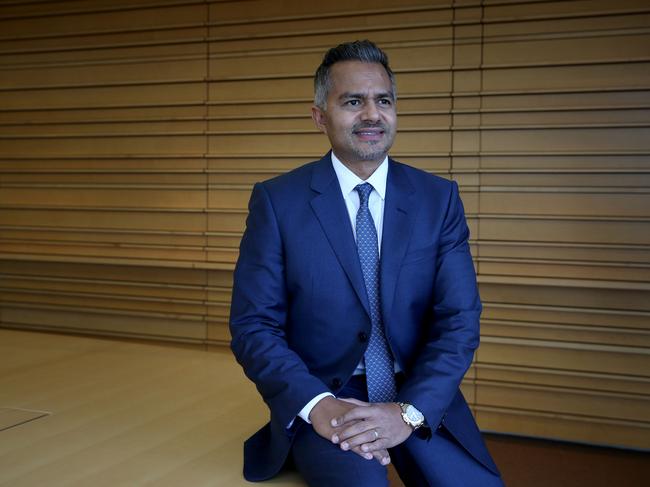 Managing director and Chief executive Tarun Gupta of Stockland, Australia's biggest residential developer. Jane Dempster/The Australian.