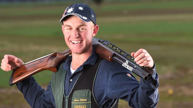 Olympic shooter James Willett is the gold medal favourite. Picture: Rob Leeson.