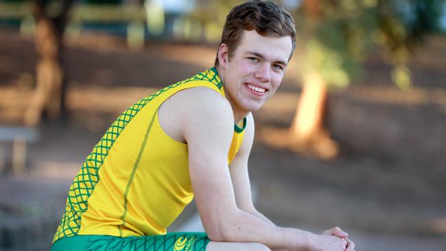 Athlete Keegan Bell is among the Rouse Hill times Times finalists for the 2018 Local Sports Stars awards. Picture: Angelo Velardo