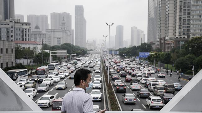 Wuhan in recovery mode. Picture: Getty