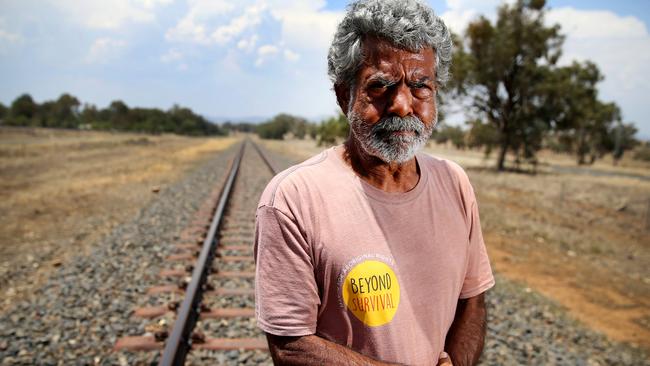 Don Craig, the uncle of Mark Haines was angry about the police investigation into his nephew’s death. Picture: Nathan Edwards.