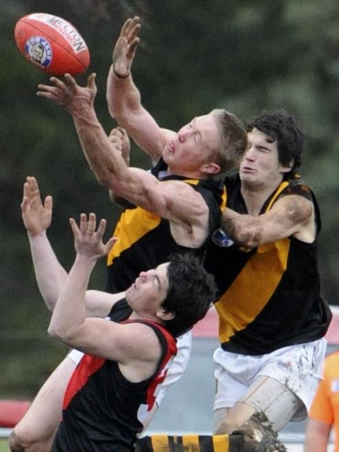 Tom Waters during his time at Lancefield.