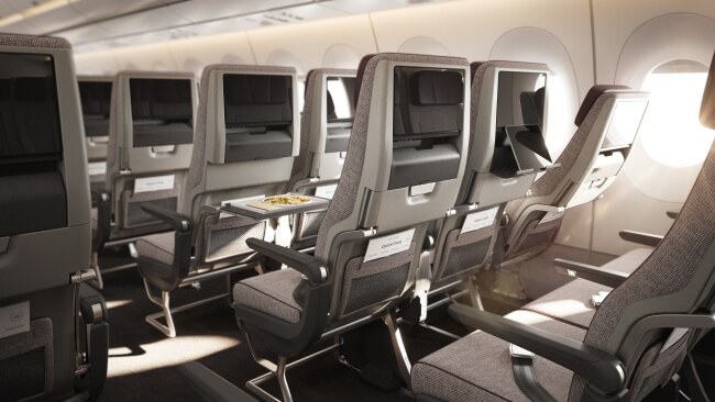 Qantas unveils economy seats for Project Sunrise non-stop flights of up ...