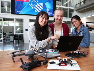 Pupils experience drones in action at new Ideas Lab