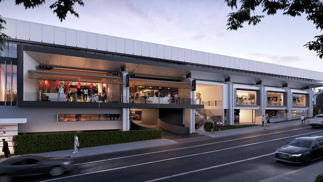 Artist impressions of Lutwyche City shopping centre renovation