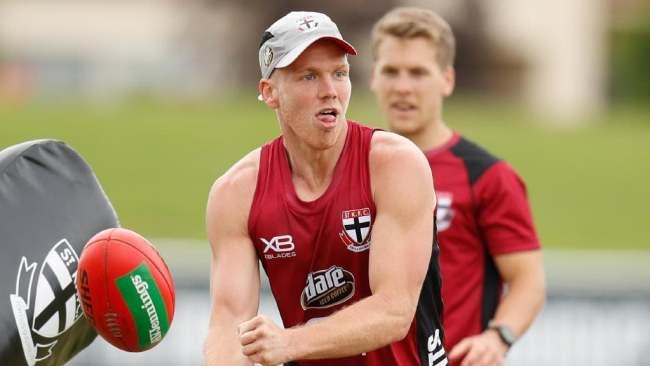 St Kilda recruit Dan Hannebery is moving closer to his club debut. 