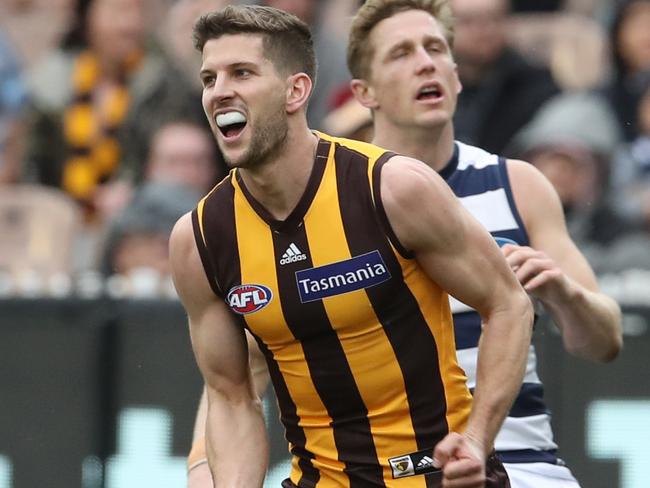 Luke Breust has booted 50 goals in 2018. Pic: AAP