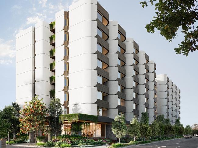 Construction of the 122-apartment project in East Brisbane is being brought forward by seven weeks. Picture: Mosaic Property.