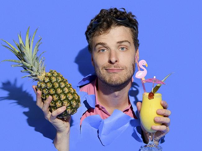 Oliver Coleman has been nominated for two top comedy festival awards for his show, Poolside. Picture: Supplied