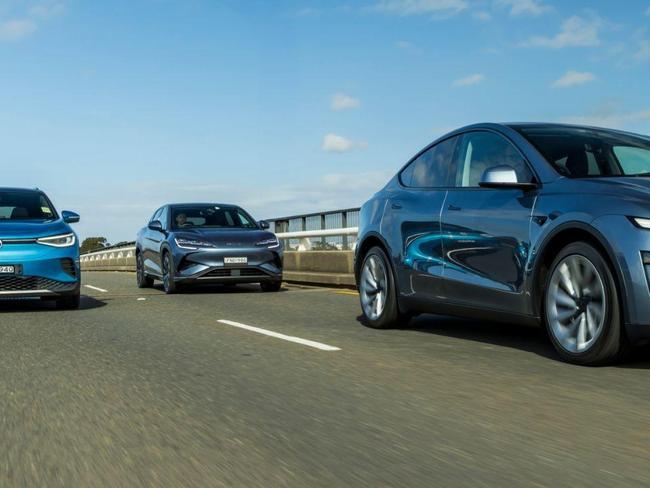 Tesla v BYD v VW - HD 1080p