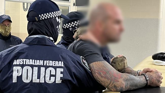 He is charged with offences relating to the alleged importation of 160kg of cocaine worth $40 million in May 2021. Picture: Australian Federal Police