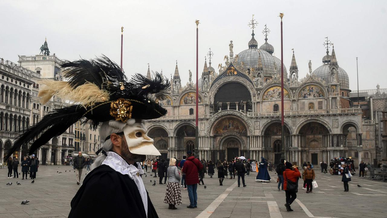 Italy’s coronavirus outbreak has spread to Tuscany and Sicily. Picture: Andrea Pattaro/AFP