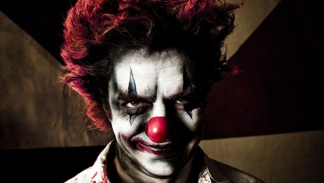 Victoria Police said they were aware of people “parading in the public wearing clown masks.” Picture: Stock image