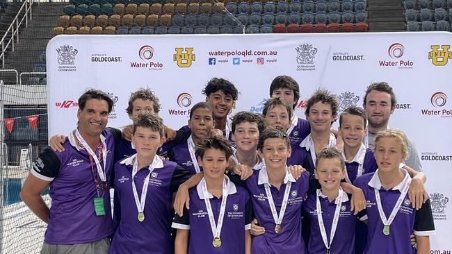 The UQ Barracudas won the under 14 state titles.