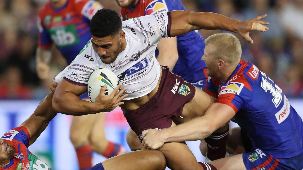 Manly's Kelepi Tanginoa has miraculously returned from an ACL injury.