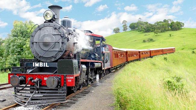 A Significant amount of repairs to the Rattler's track and structures is needed to get the heritage train running again.