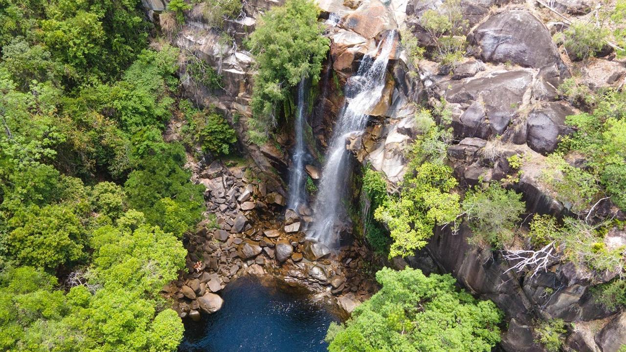 A tourist has died at Trevathan Falls near Cooktown. Picture: Tropical North Queensland