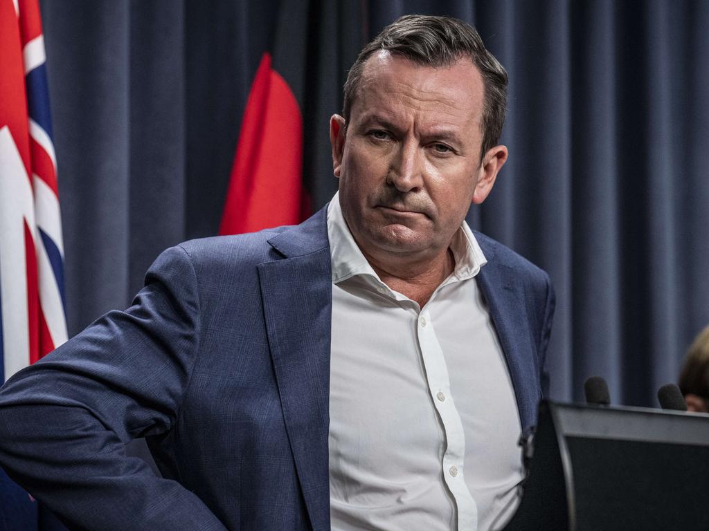 Premier Mark McGowan wants mass vaccinations before the border reopens. NCA NewsWire/Tony McDonough