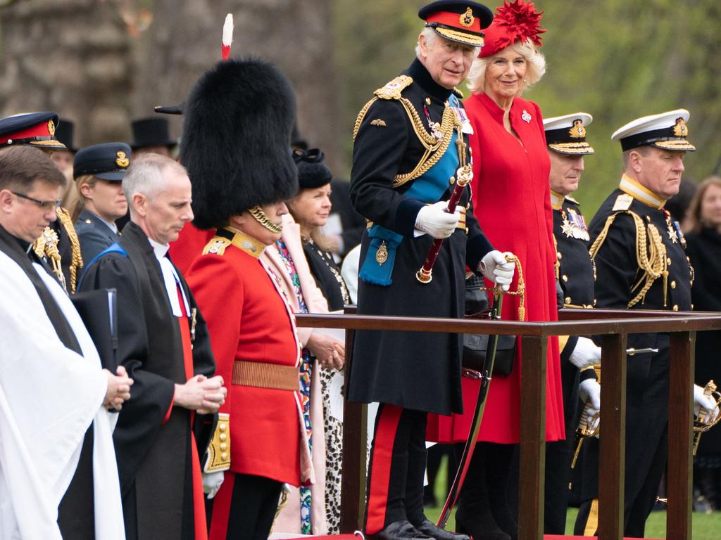 Any lingering notions of those buttery crumpets and touching paternal bonding sessions – they’ve just gone up in smoke. Picture: Stefan Rousseau / POOL / AFP