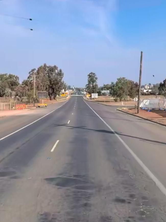 The stretch of road where he died. Picture: Google Maps