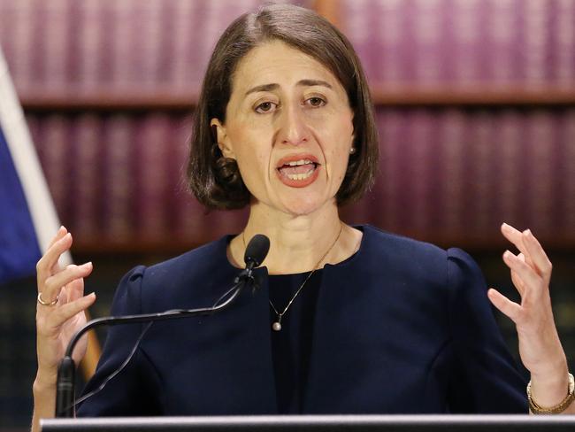 Gladys Berejiklian said housing affordability was one of her top three priorities, but has ruled out campaigning for negative gearing changes, one of the most effective options. Picture: David Moir/AAP