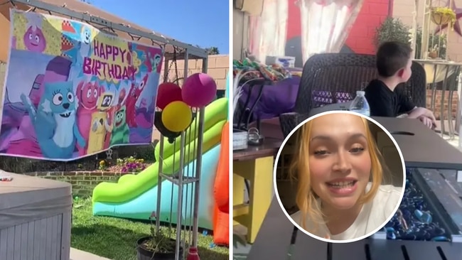 Anber spent hundreds of dollars for her daughter's birthday. Picture: anberx5/TikTok