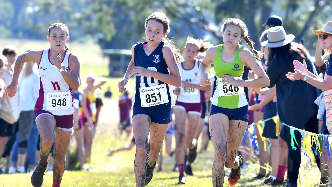 Annual QGSSSA private schoolgirl cross country championship at Rivermount College in Yatala. Saturday May 15, 2021. Picture, John Gass