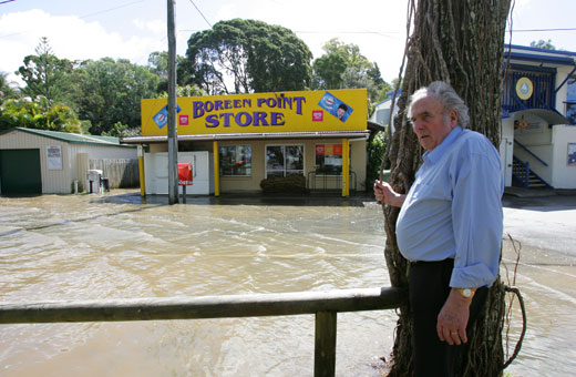 Flooding at Boreen Point | The Courier Mail