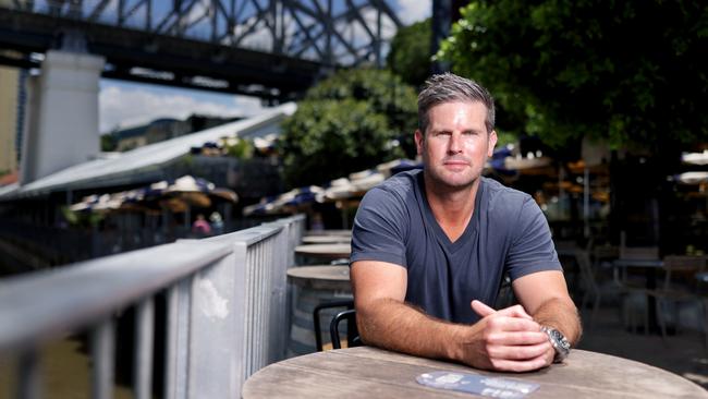 Luke Fraser, the boss of Howard Smith Wharves sits down with Michael Madigan for High Steaks. Photo Steve Pohlner