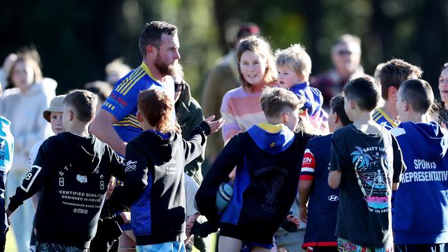 Toukley stalwart Kallin Adams brought up a special milestone in round 14. Picture: Sue Graham