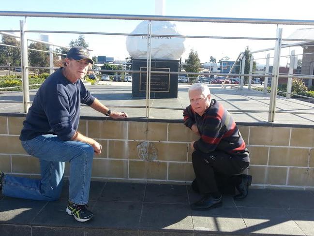 Veterans were devastated when thieves stole plaques from the war memorial at the Centenary of Anzac Reserve at Wrights Rd.