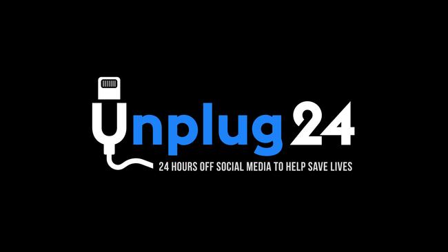 ‘How many of these stories do we have to witness before action is taken as a society?’ … the Unplug 24 logo.