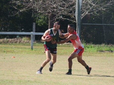 The AFL Masters Mid-North Coast gala day at Beechwood Oval. Pics Dan Mills