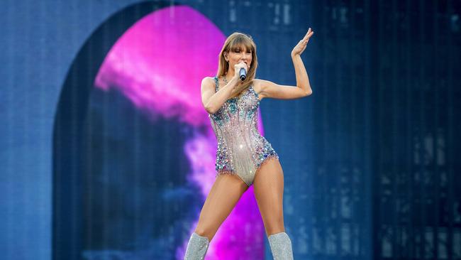 Taylor Swift has departed Australia after a whirlwind two-week tour of Melbourne and Sydney. Picture: NCA NewsWire / Jake Nowakowski