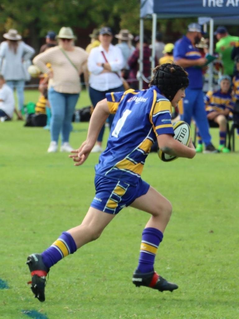 Dalby junior rugby union player Bryce Peterson